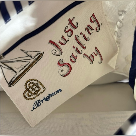 Brighton SAIL INTO THE SUMMER Nautical Tote - Picture 15 of 16